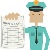 avoid a traffic ticket